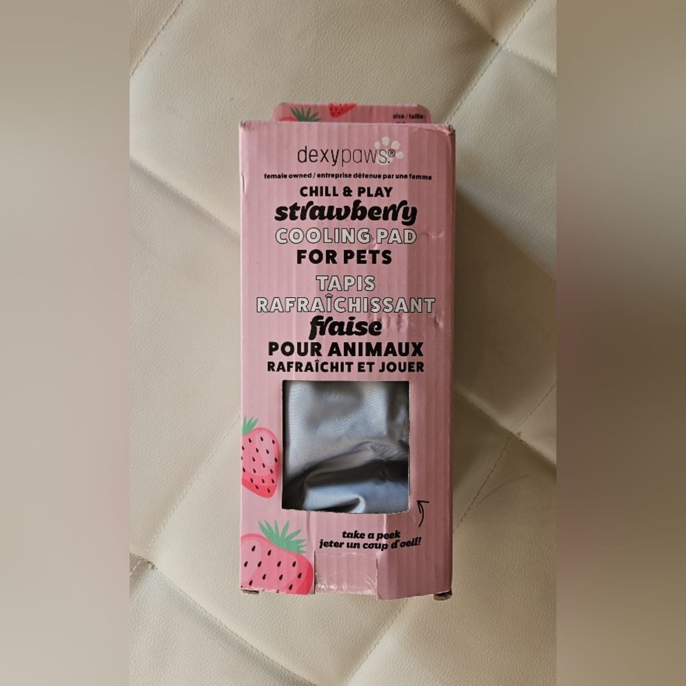 Strawberry Pet Cooling Pad